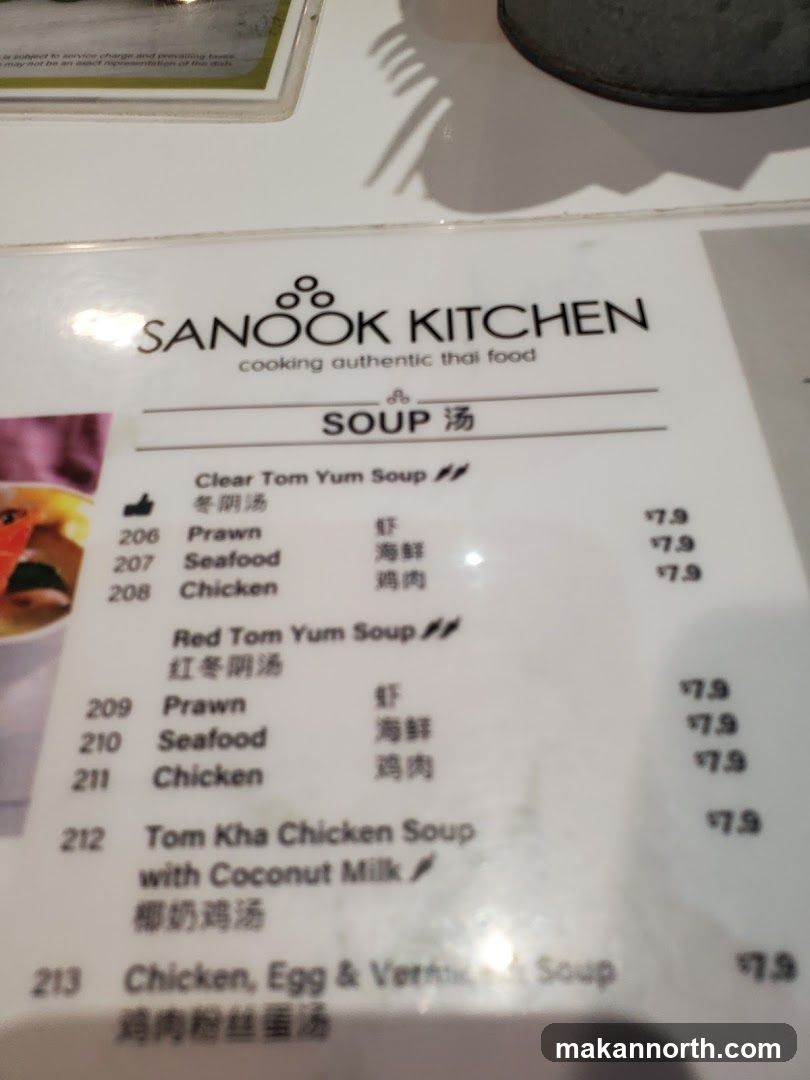 SANOOK KITCHEN SOUP