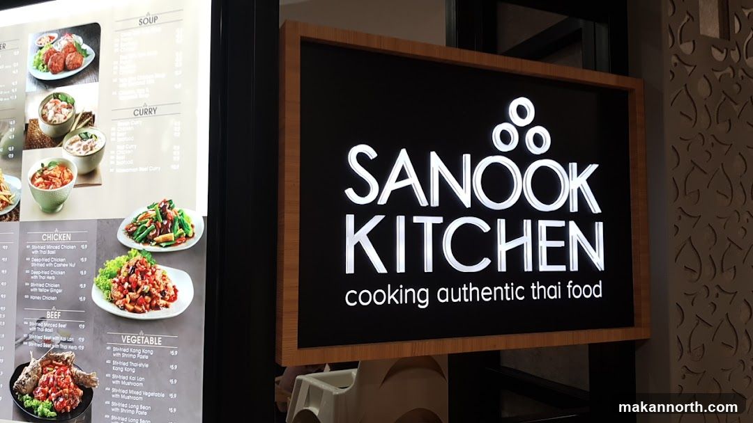 Sanook Kitchen Menu