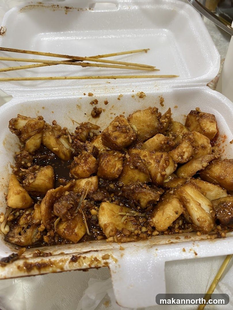 Fried Tofu with Sauce