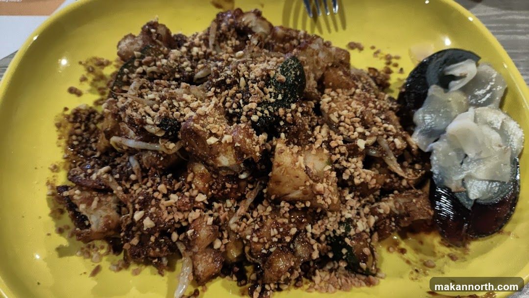 Rojak on a Yellow Plate