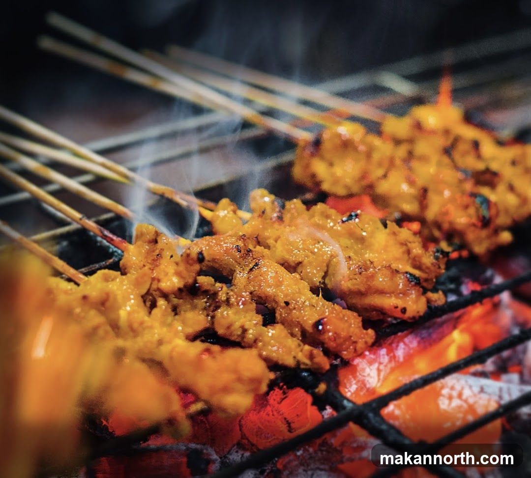 Satay Grilling