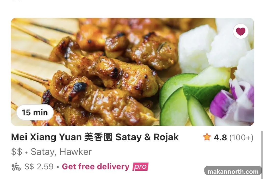 Mei Xiang Yuan Satay & Rojak