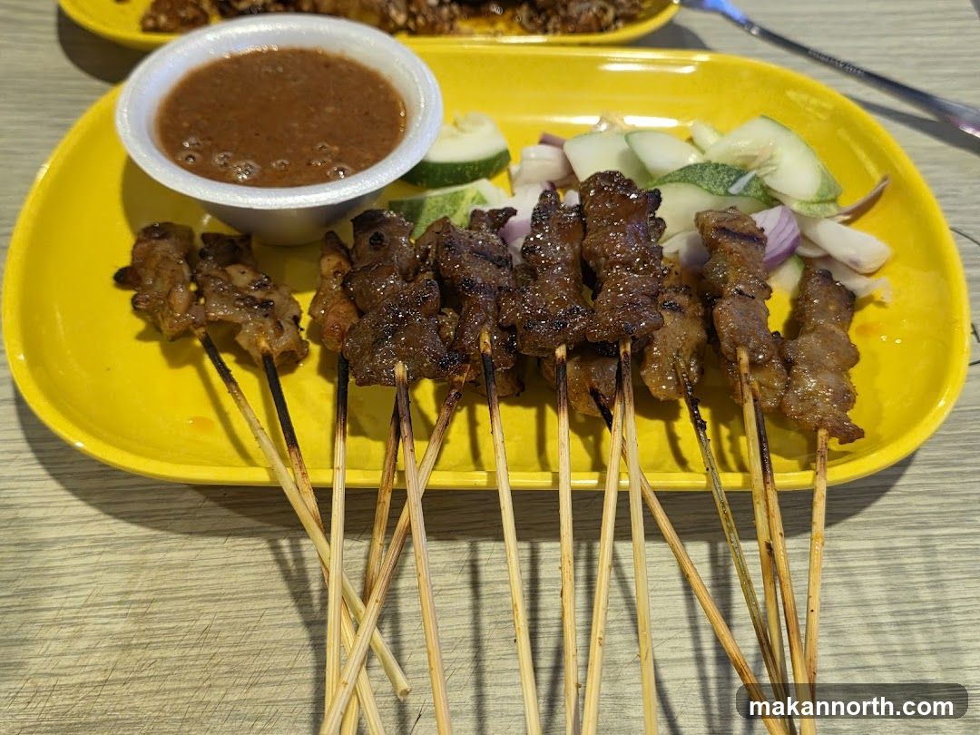 Satay Skewers with Peanut Sauce