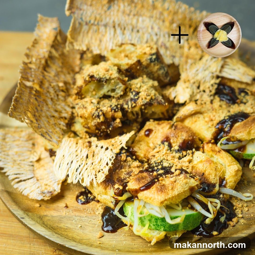 Fried Snack with Century Egg