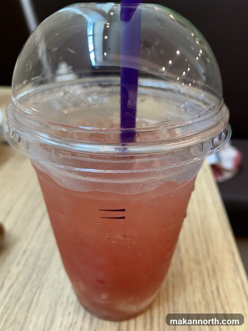 Pink Drink in a Plastic Cup