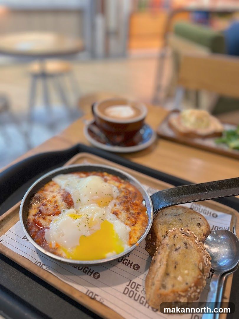 Eggs with Cheese and Bread