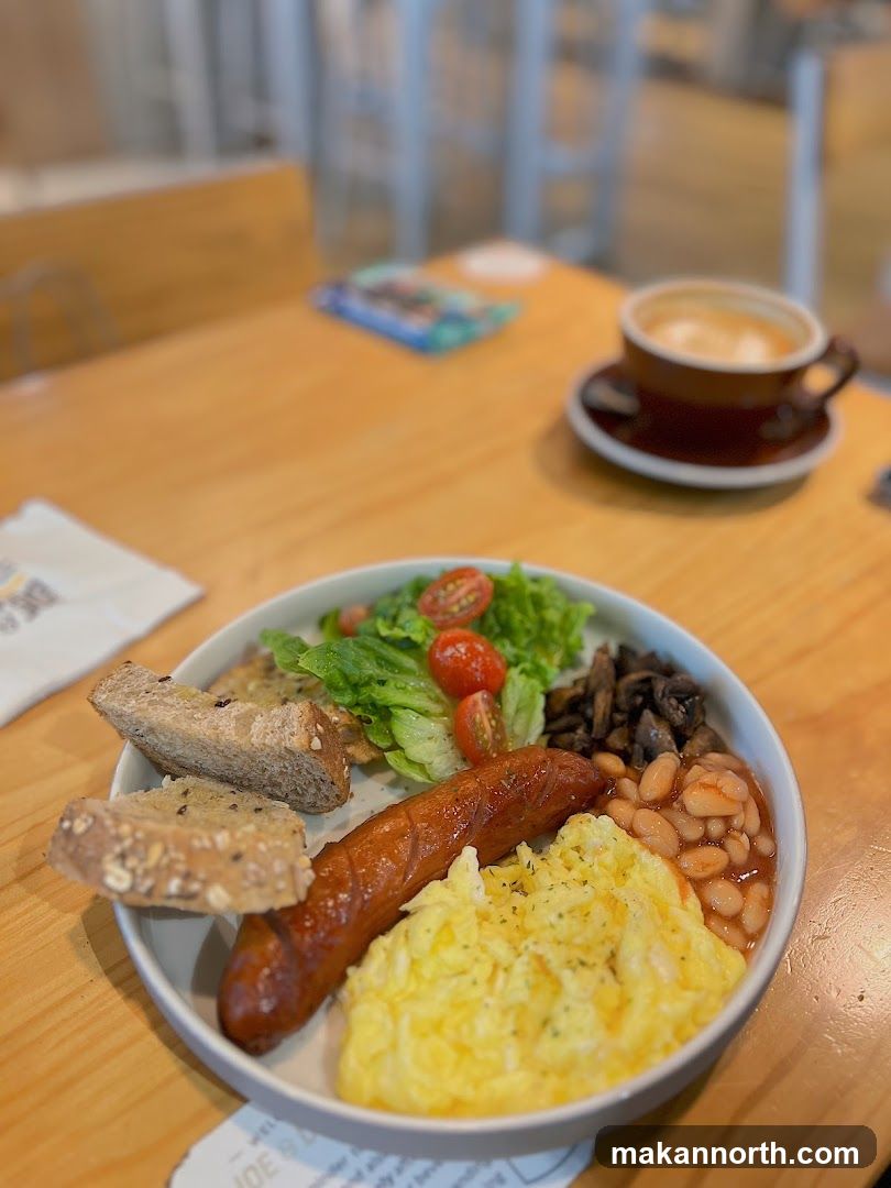 Breakfast Platter with Coffee