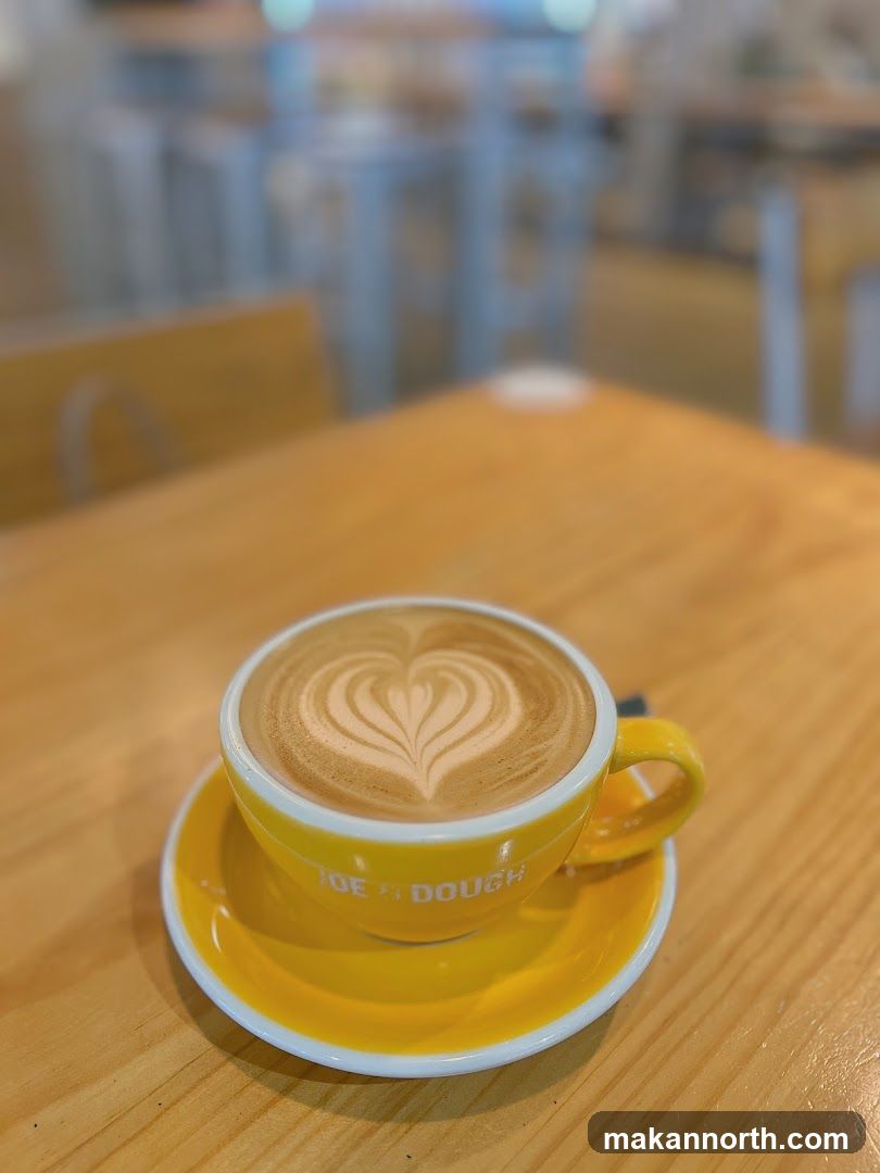 Latte with Heart Art