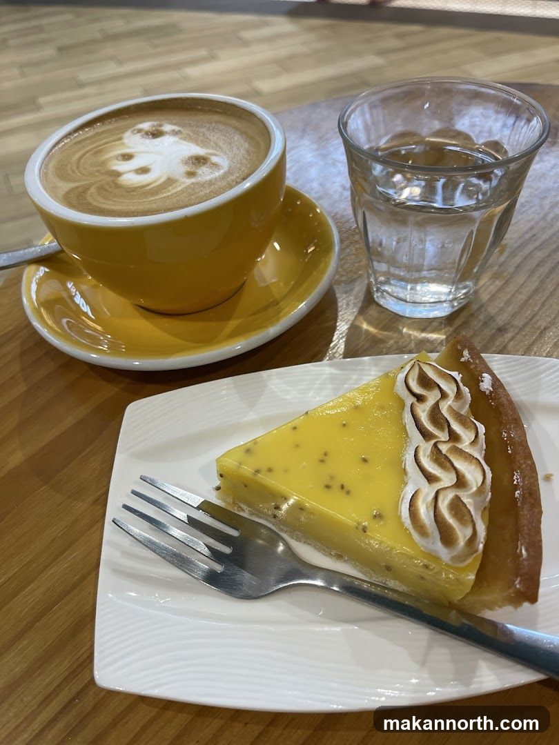 Coffee and Lemon Tart