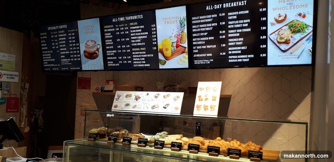 Cafe Menu and Display