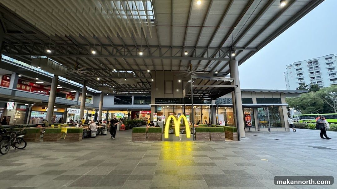 McDonald's Outdoor Seating Area