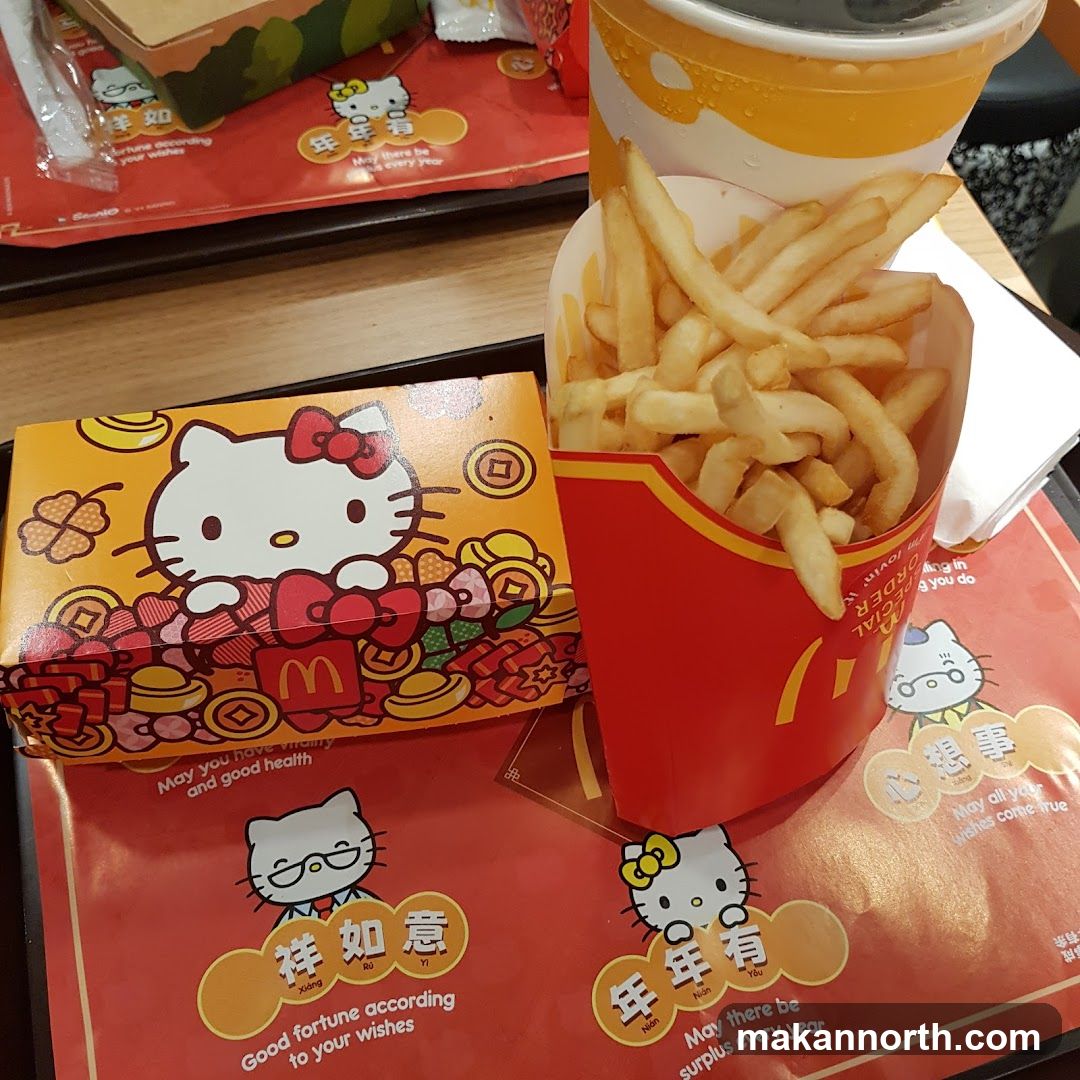 McDonald's Meal with Hello Kitty Theme