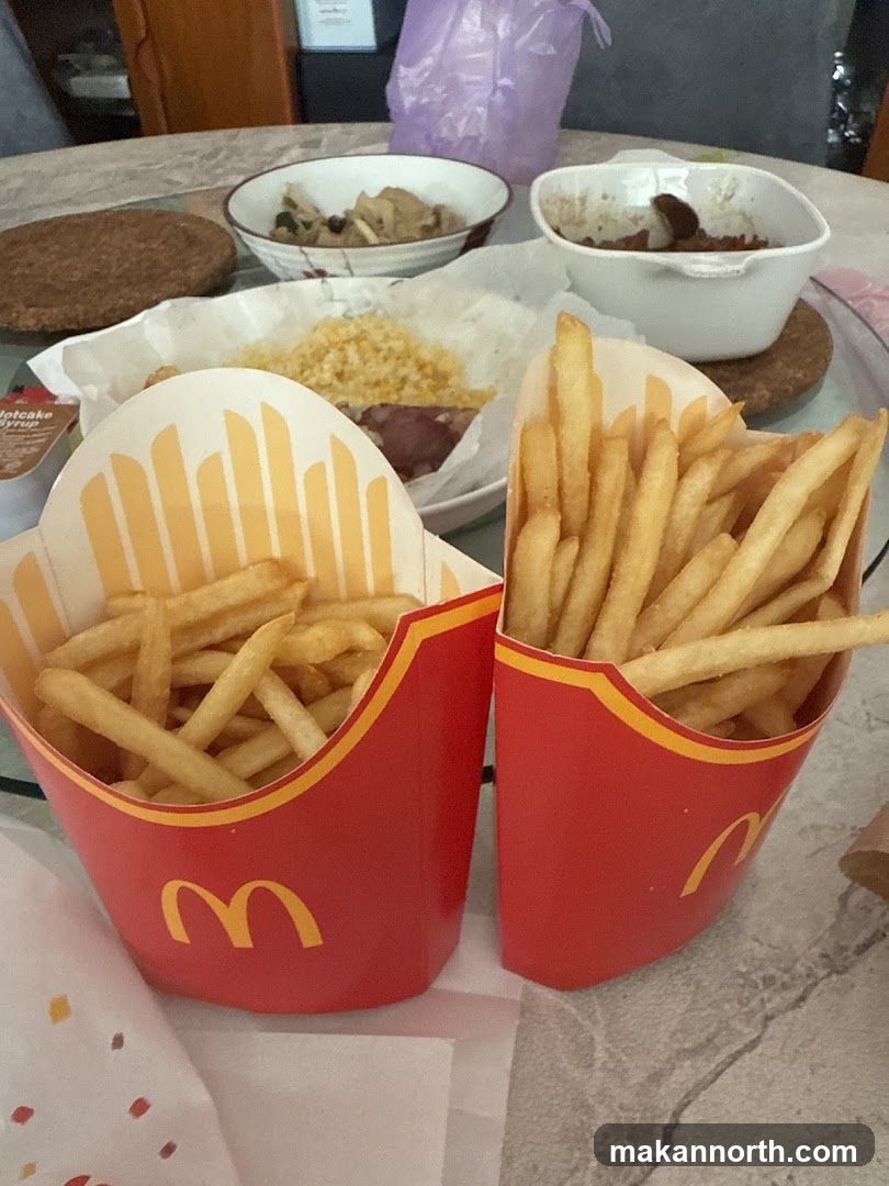 McDonald's Fries and Other Food