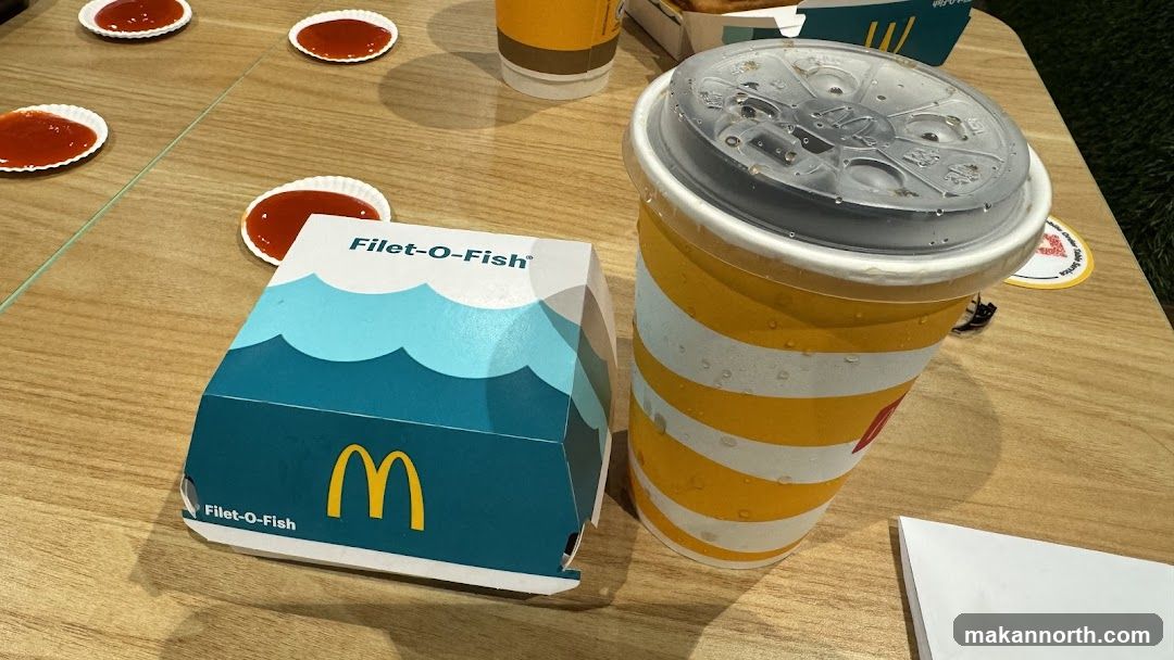 Filet-O-Fish meal with drink