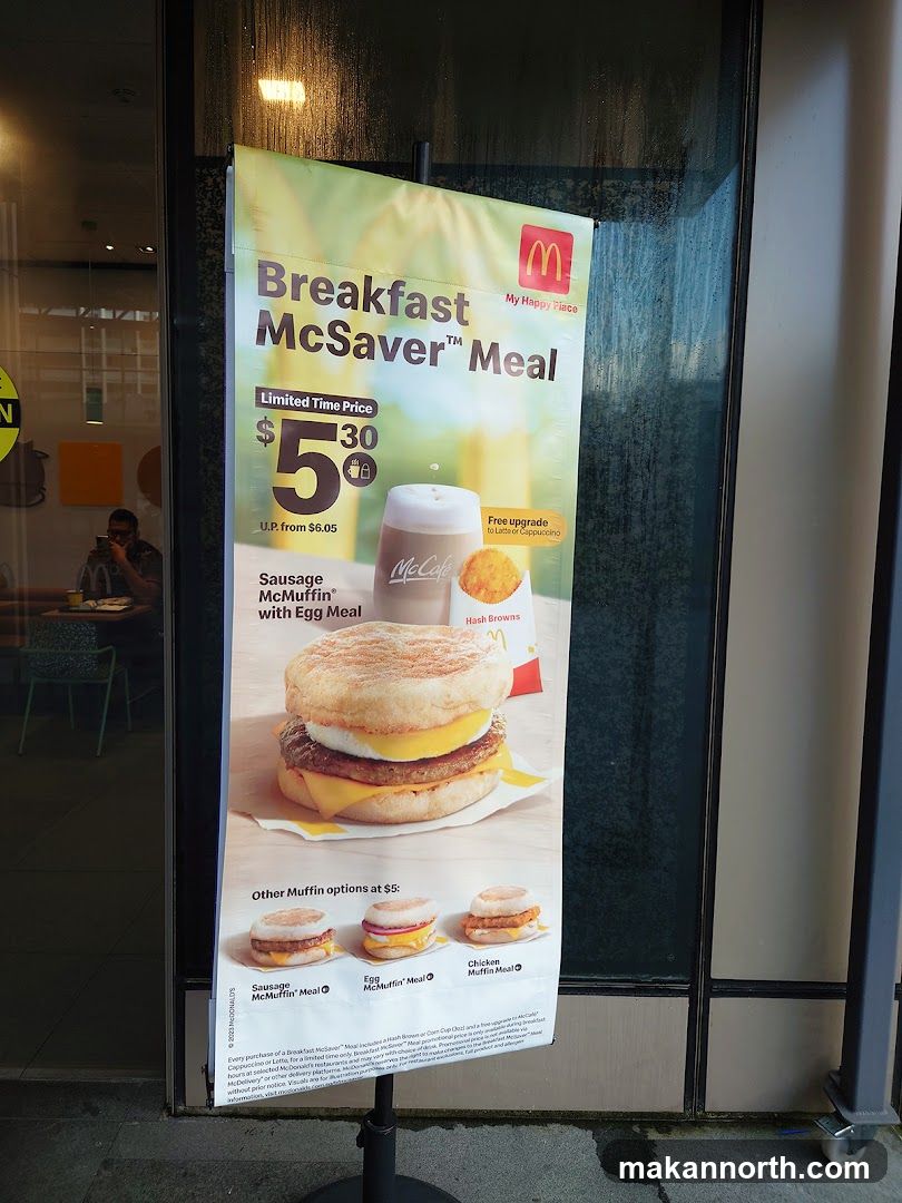 McDonald's Breakfast McSaver Meal Promotion