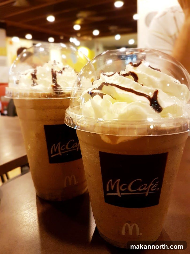 Two McCafe Drinks