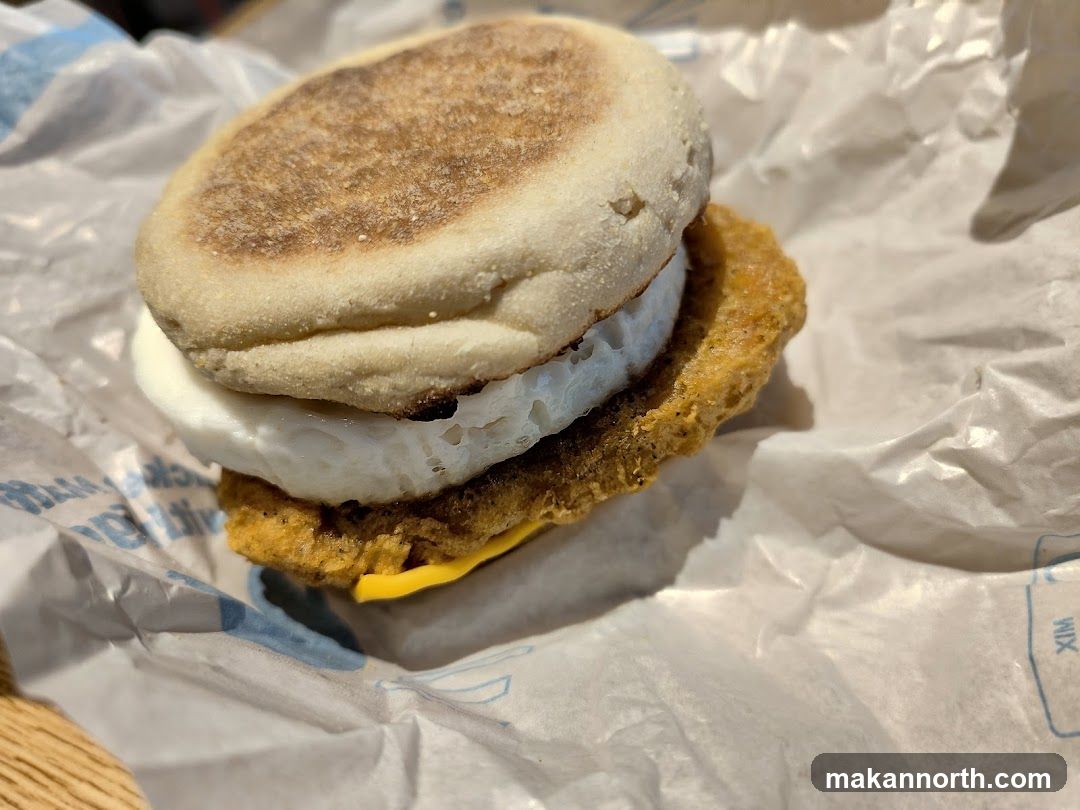 Sausage, Egg, and Cheese Muffin