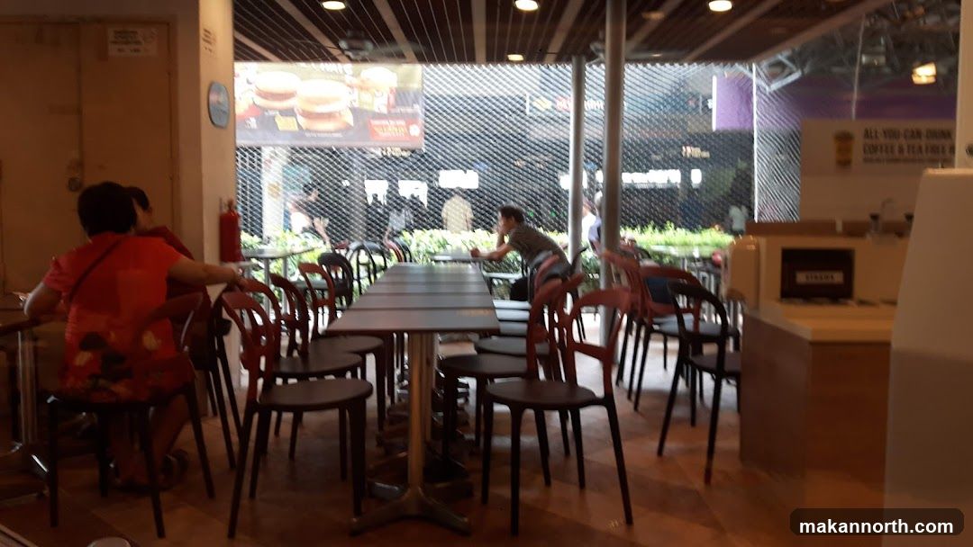 Restaurant Interior with Tables and Chairs