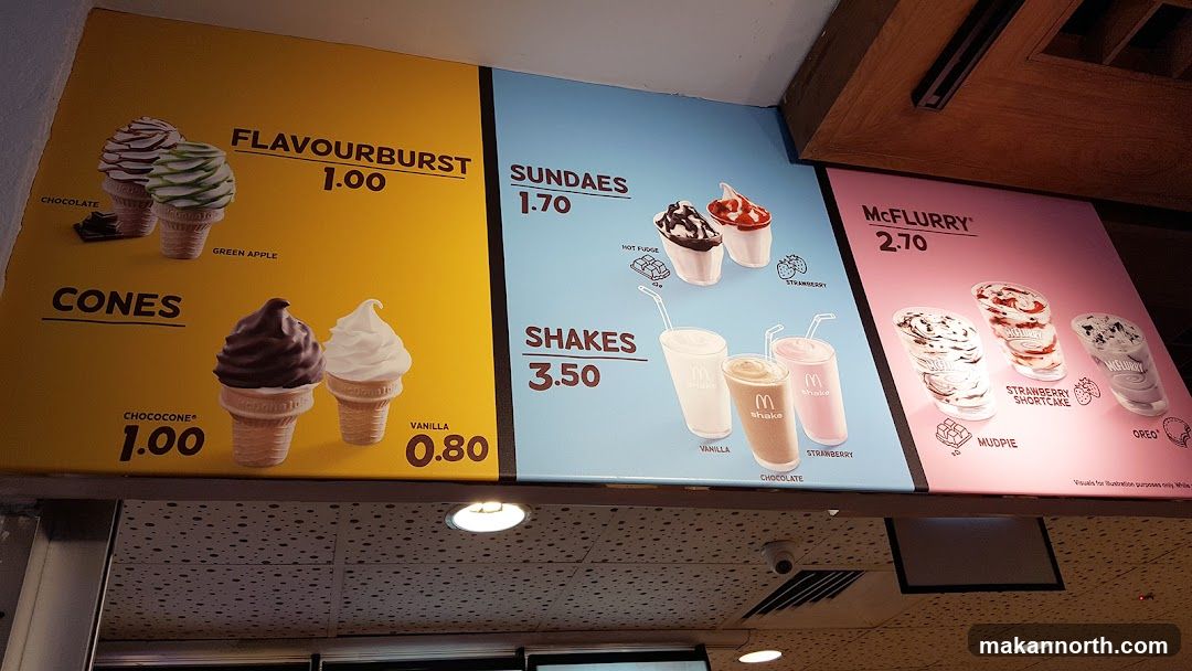 Dessert Menu