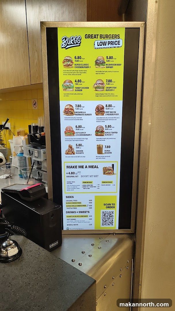 BURGS GREAT BURGERS LOW PRICE