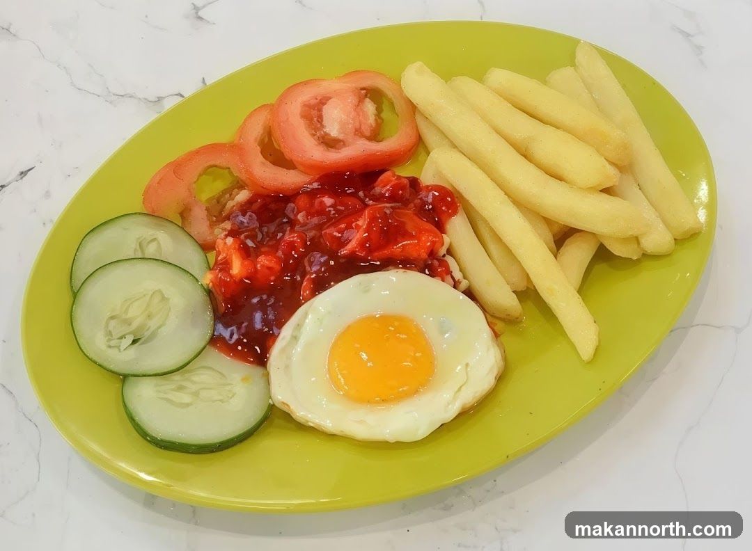 Chicken Chop with Fries