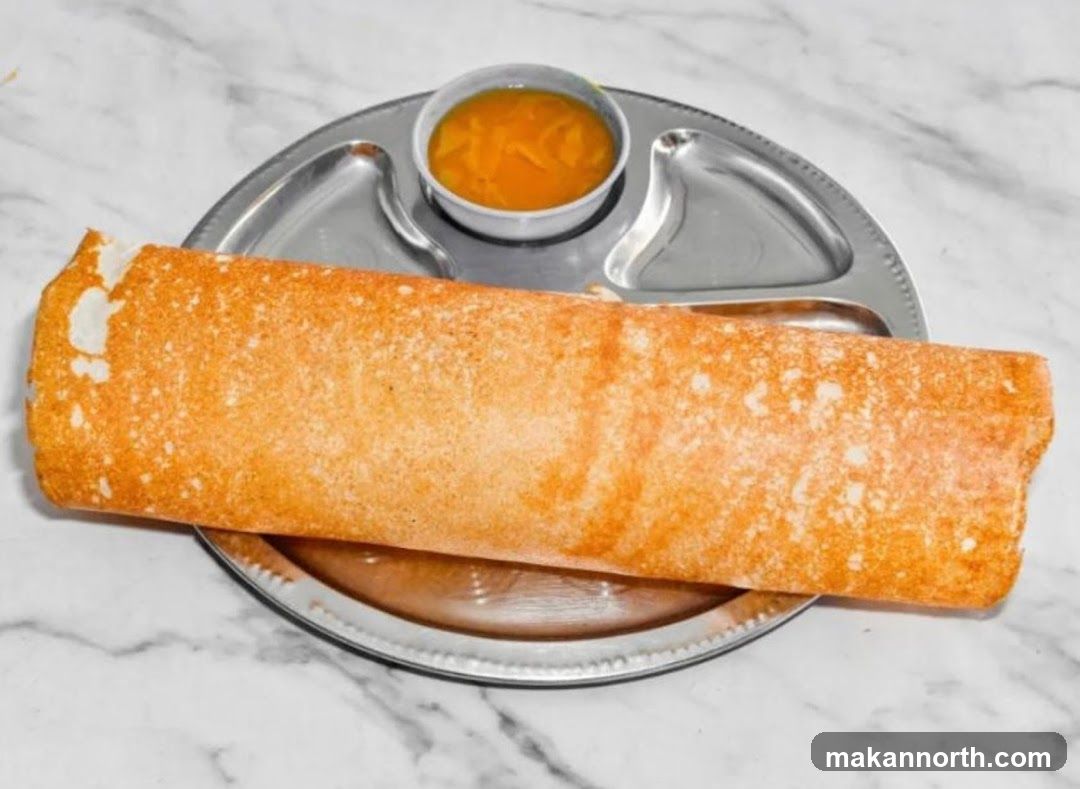 Dosa with Sambar