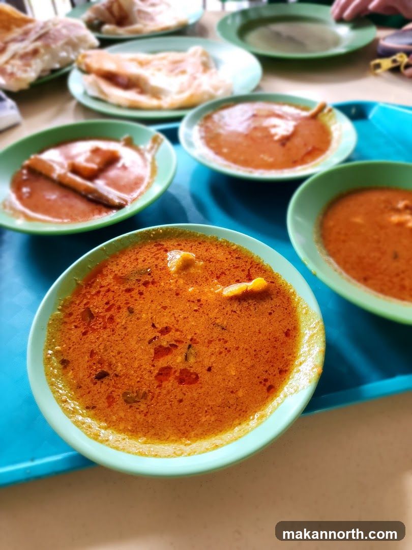 Curry and Roti Canai