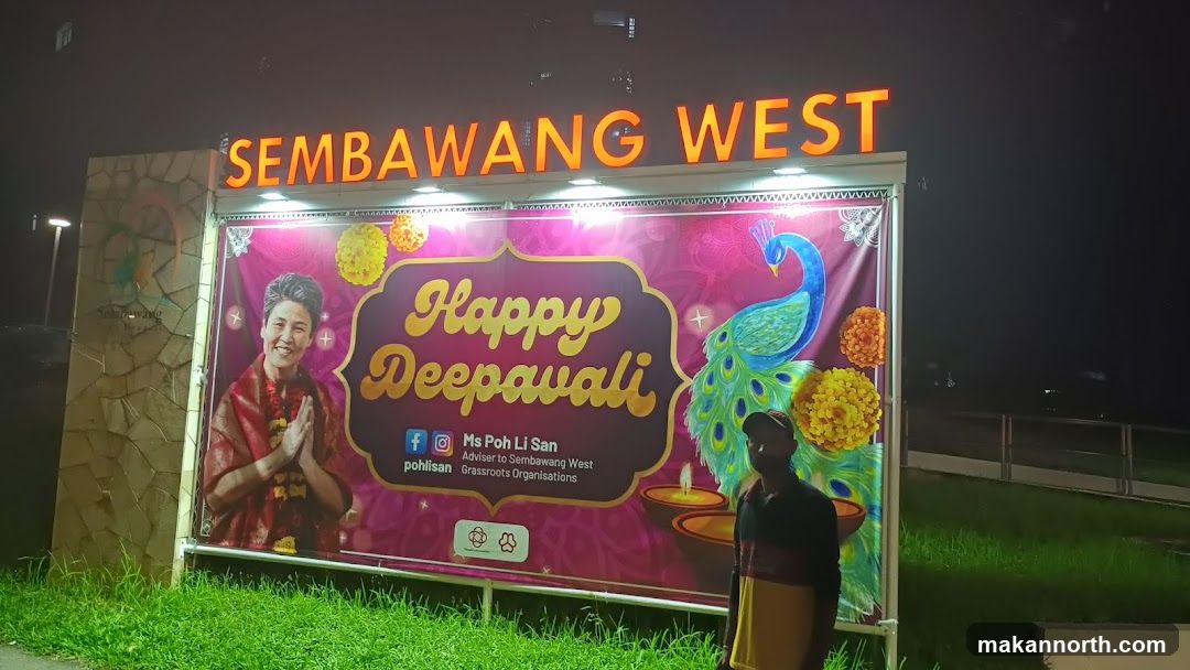 Sembawang West Happy Deepavali Banner