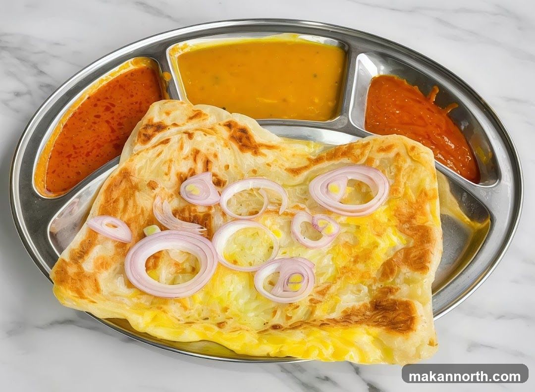 Roti Canai with Curries