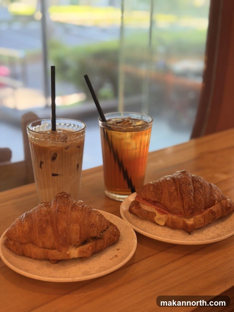 Croissants and Drinks