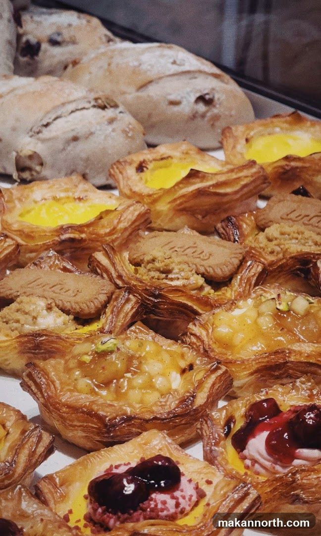 Assortment of Pastries and Breads