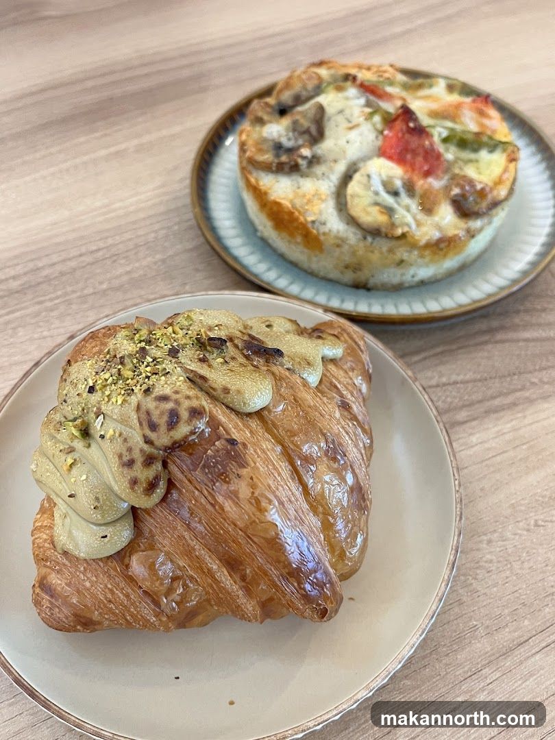 Croissant and Quiche