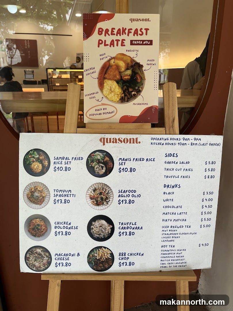 Quasont Menu