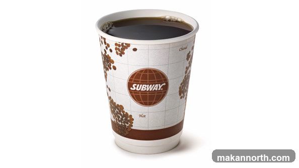 Subway Coffee Cup