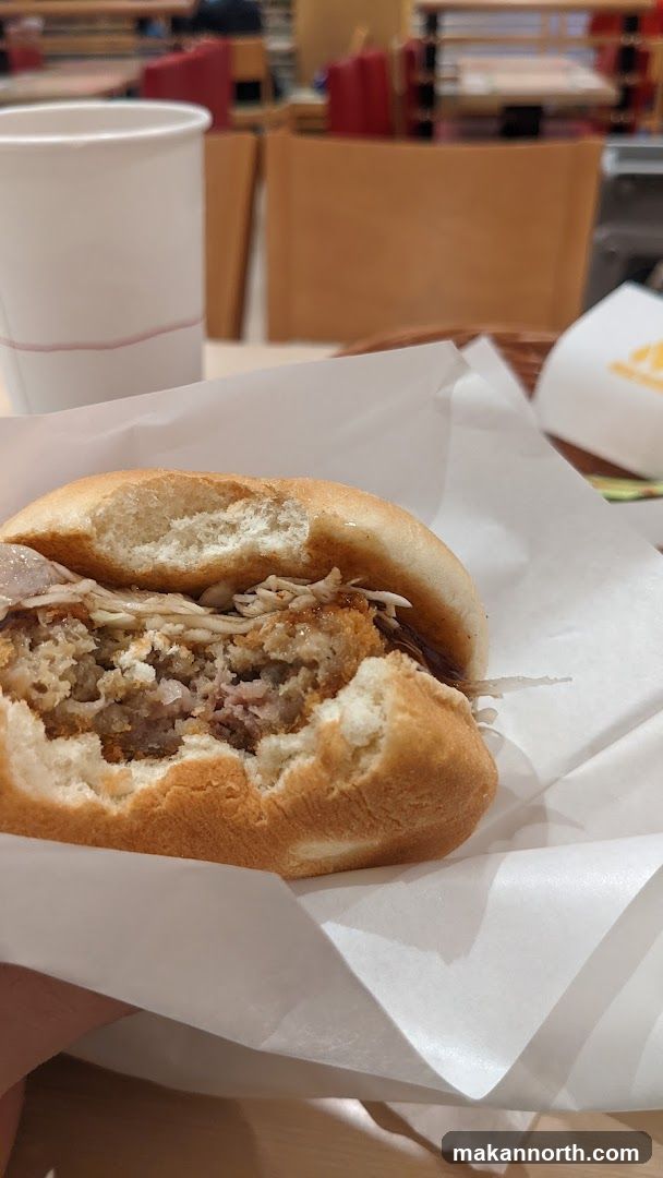 Bitten Burger and Drink