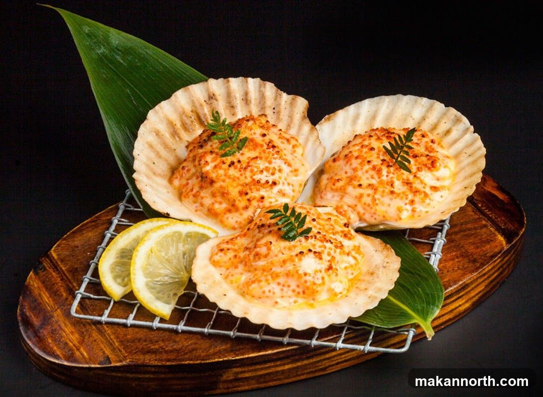 Scallops with Roe and Lemon
