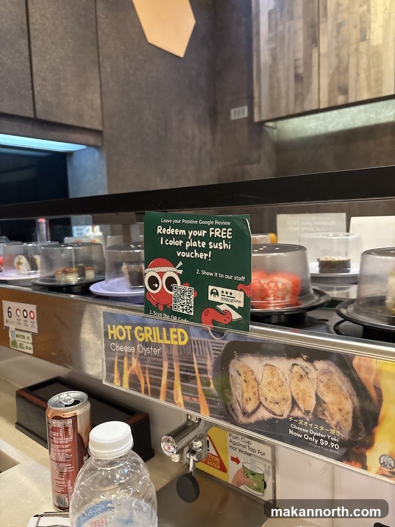 Conveyor Belt Sushi Restaurant Promotion