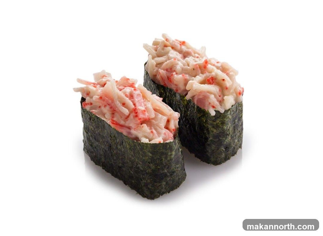 Crab Salad Sushi Rolls