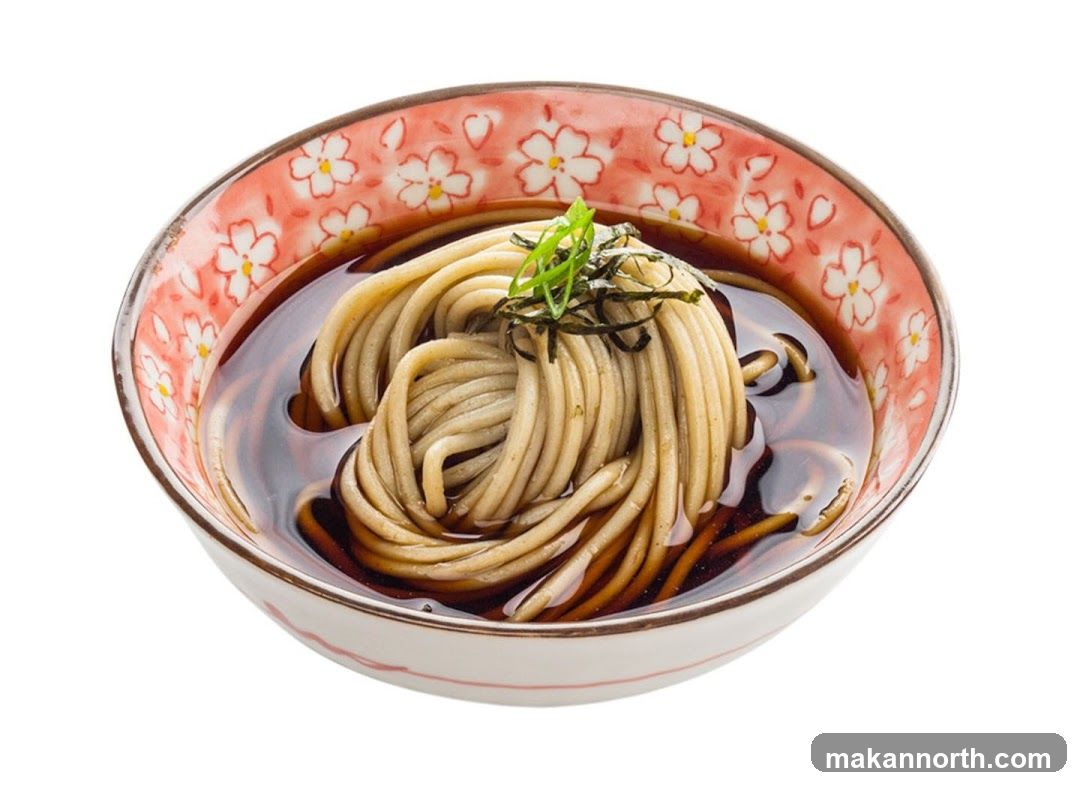 Soba Noodles in Broth