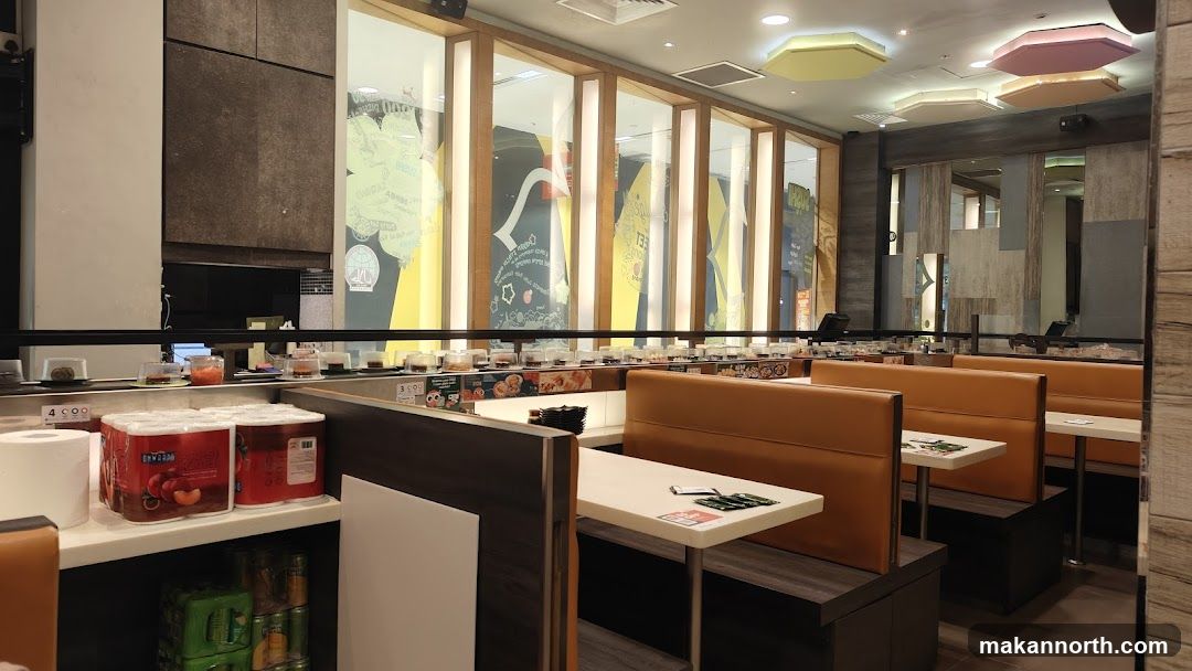 Conveyor Belt Sushi Restaurant Interior