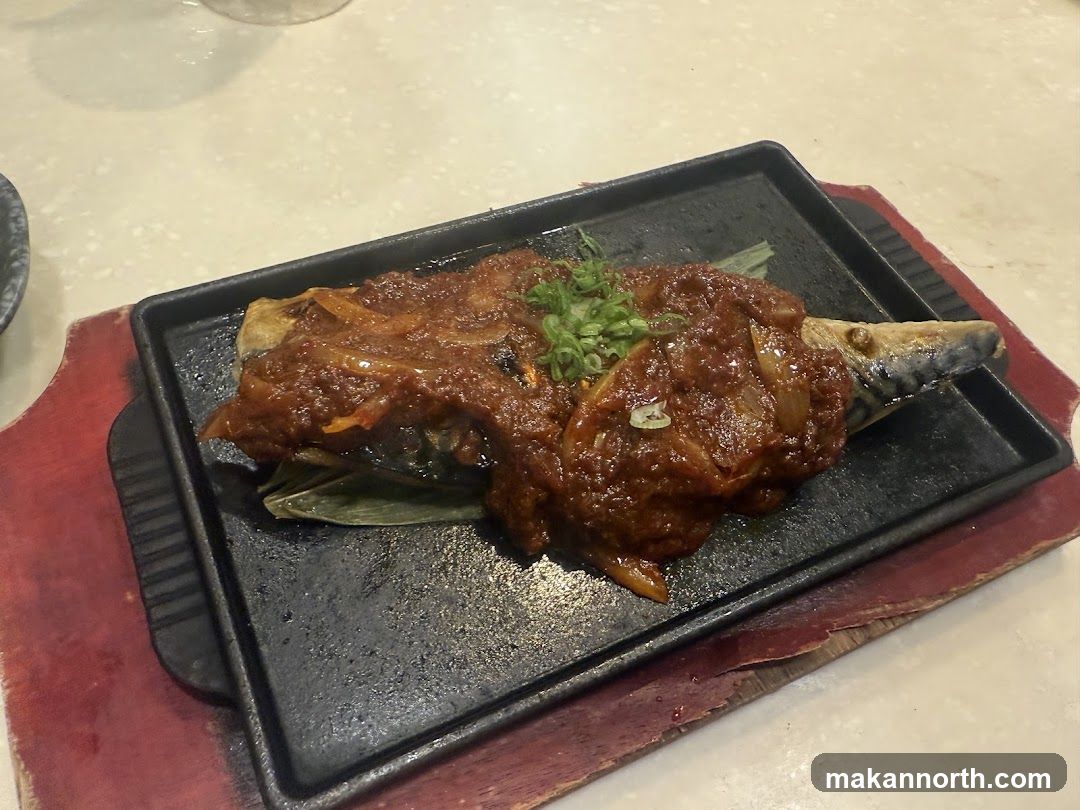 Mackerel with Sauce