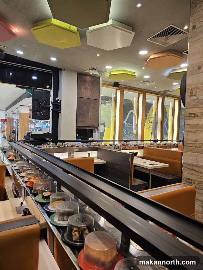 Conveyor Belt Sushi Restaurant Interior