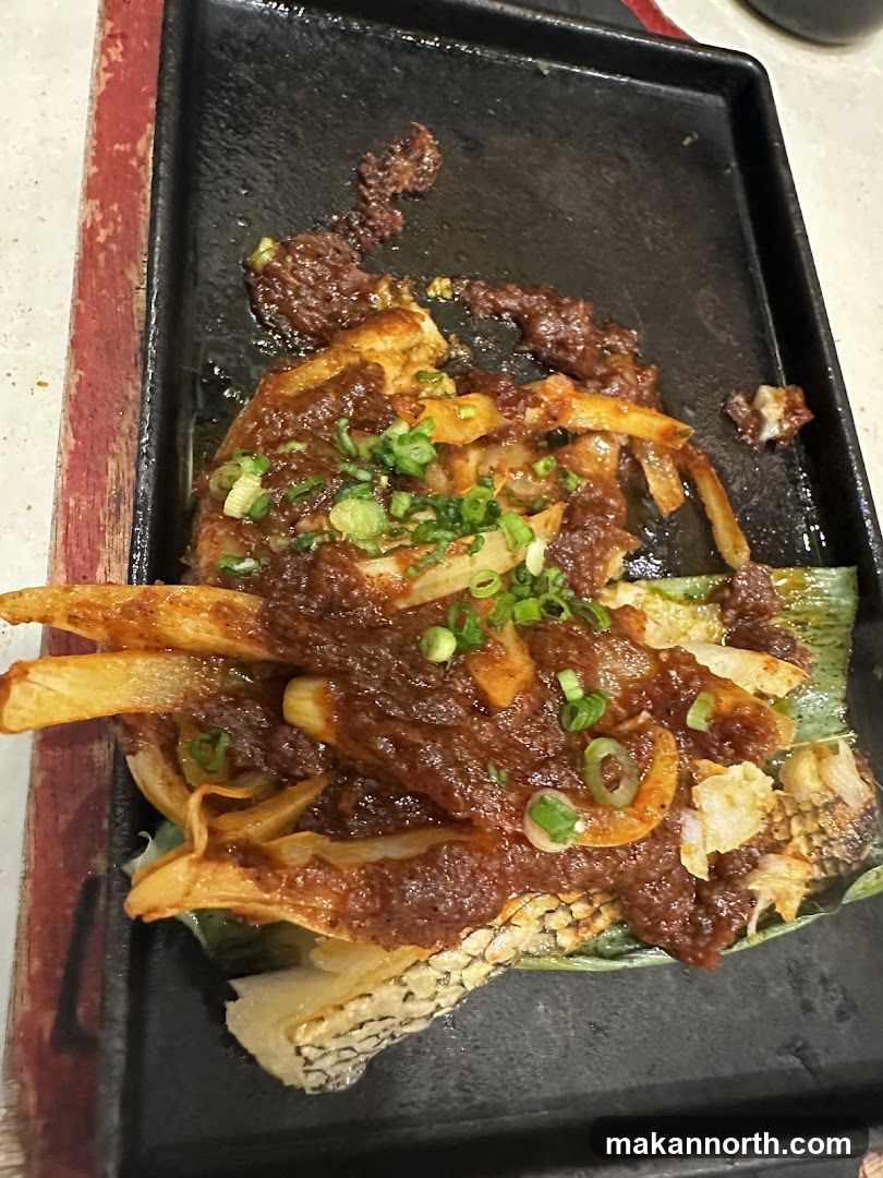 Sizzling Fish Dish