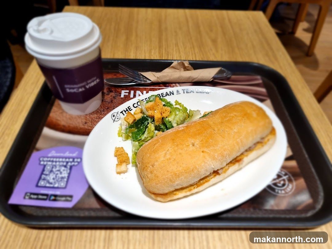 Sandwich and Salad Meal