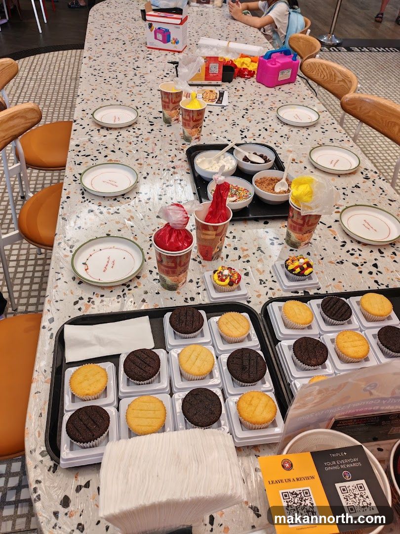 Cupcake Decorating Station