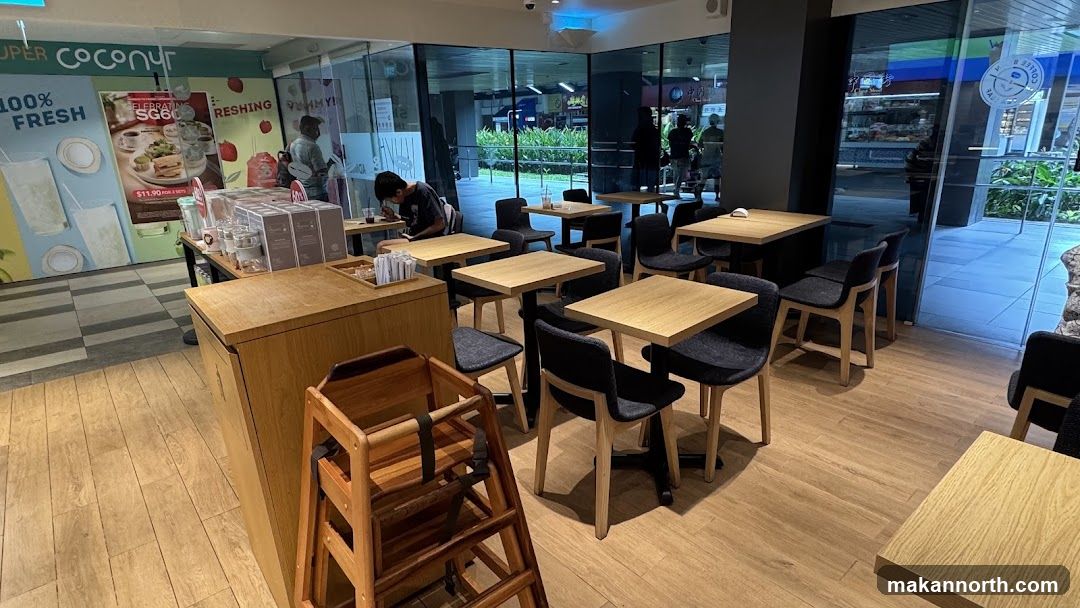 Cafe Interior with Seating