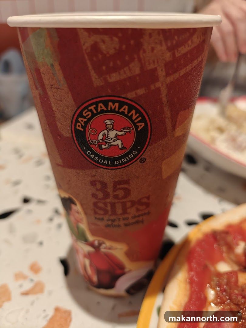 Pastamania Cup and Pizza