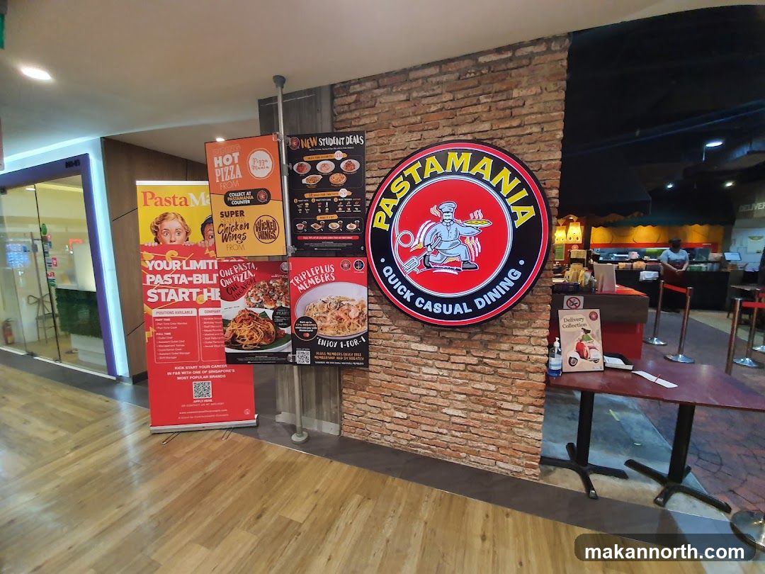 PastaMania Restaurant Entrance
