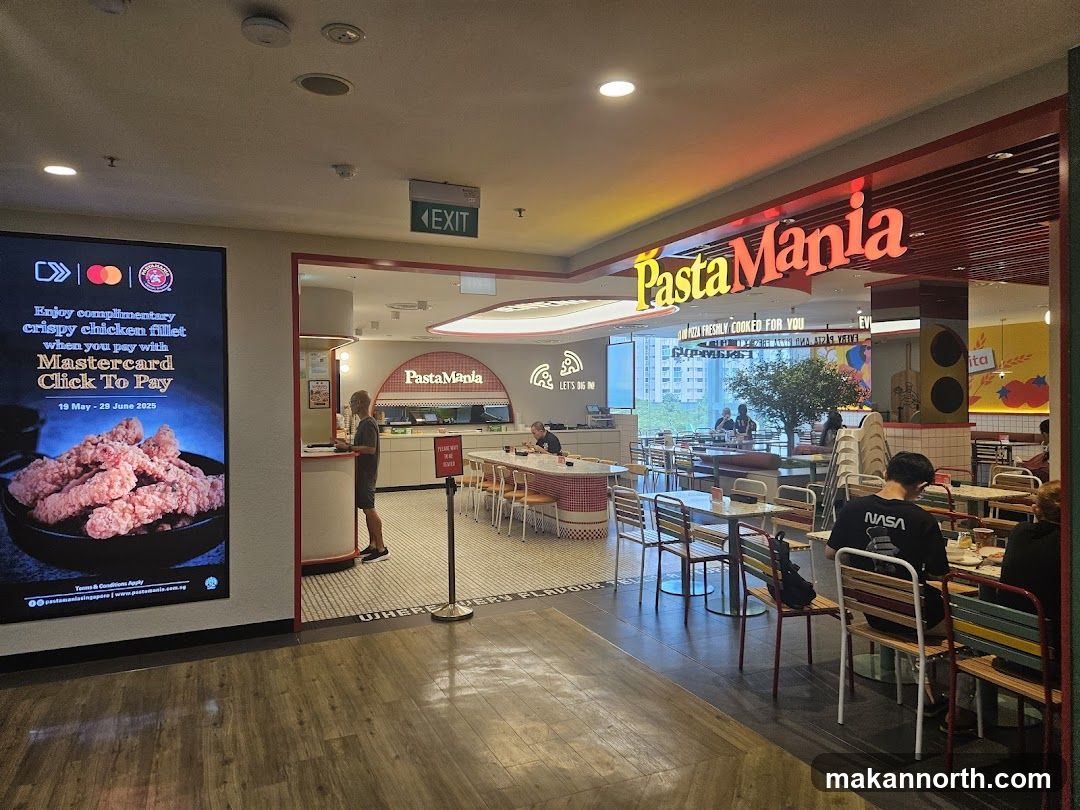 Pasta Mania Restaurant Interior