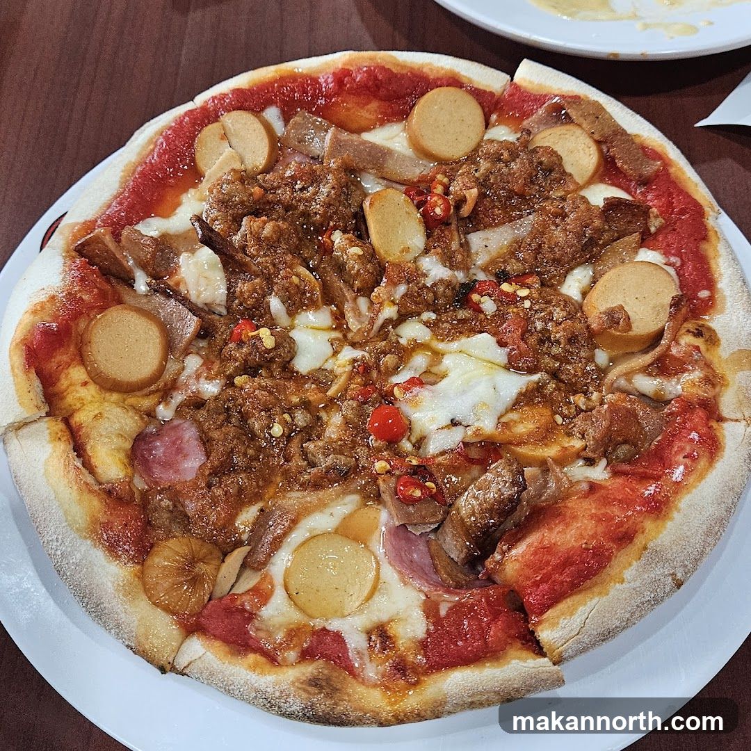 Spicy Meat Pizza